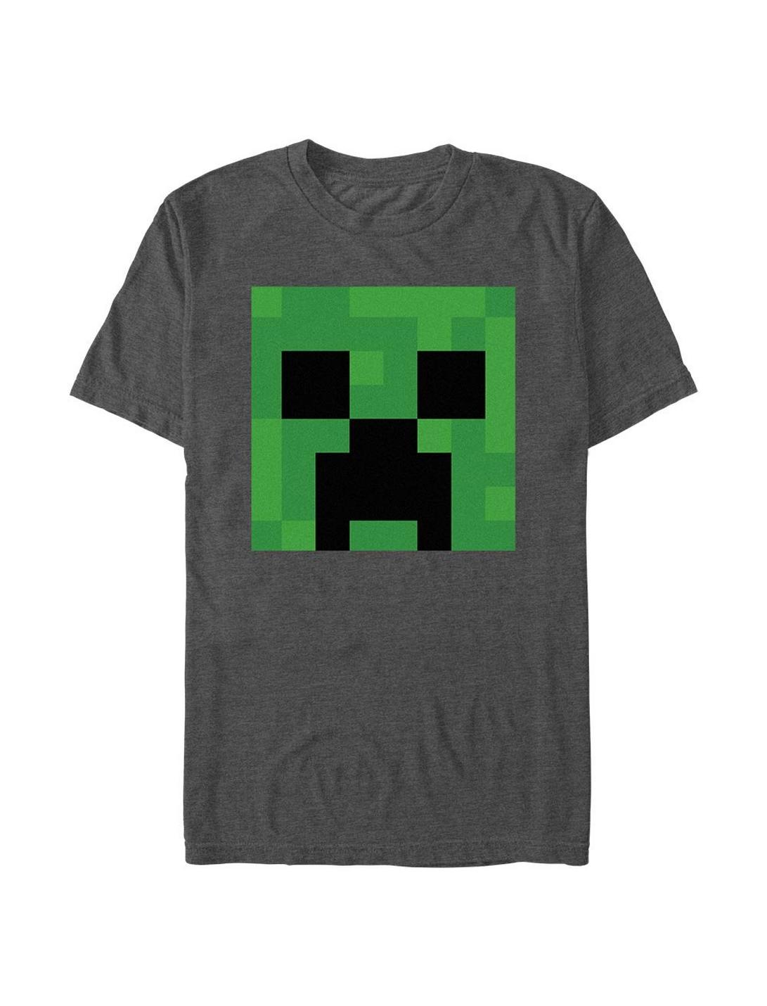 Minecraft Creeper Big Face Big & Tall T-Shirt