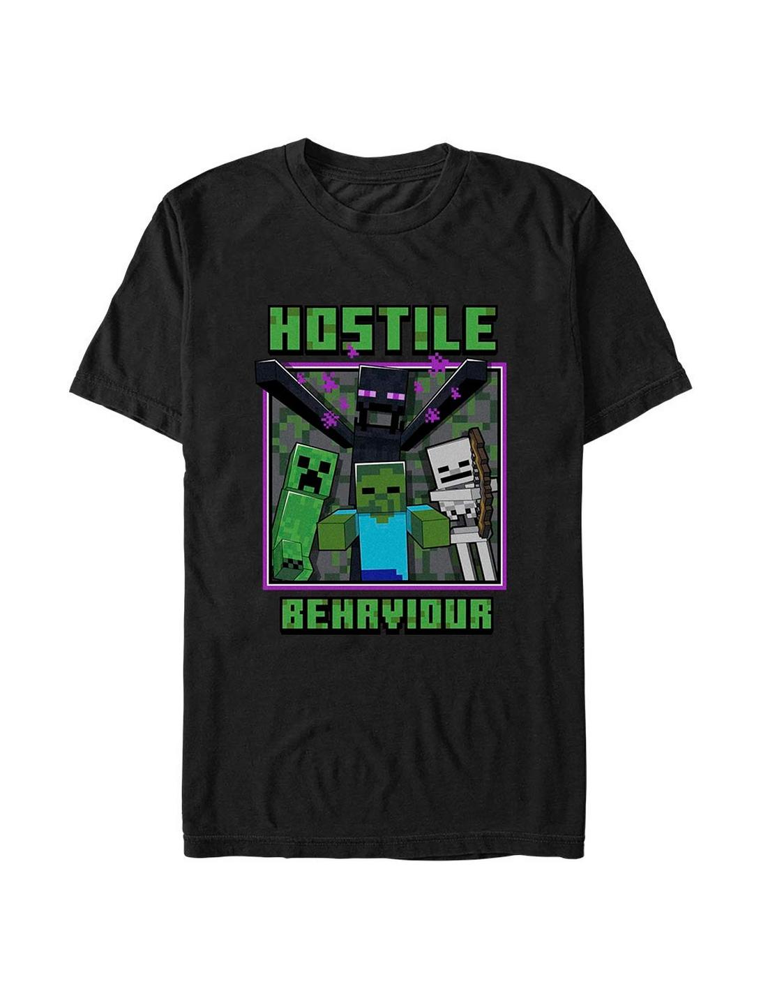 Minecraft Hostile Behavior Big & Tall T-Shirt