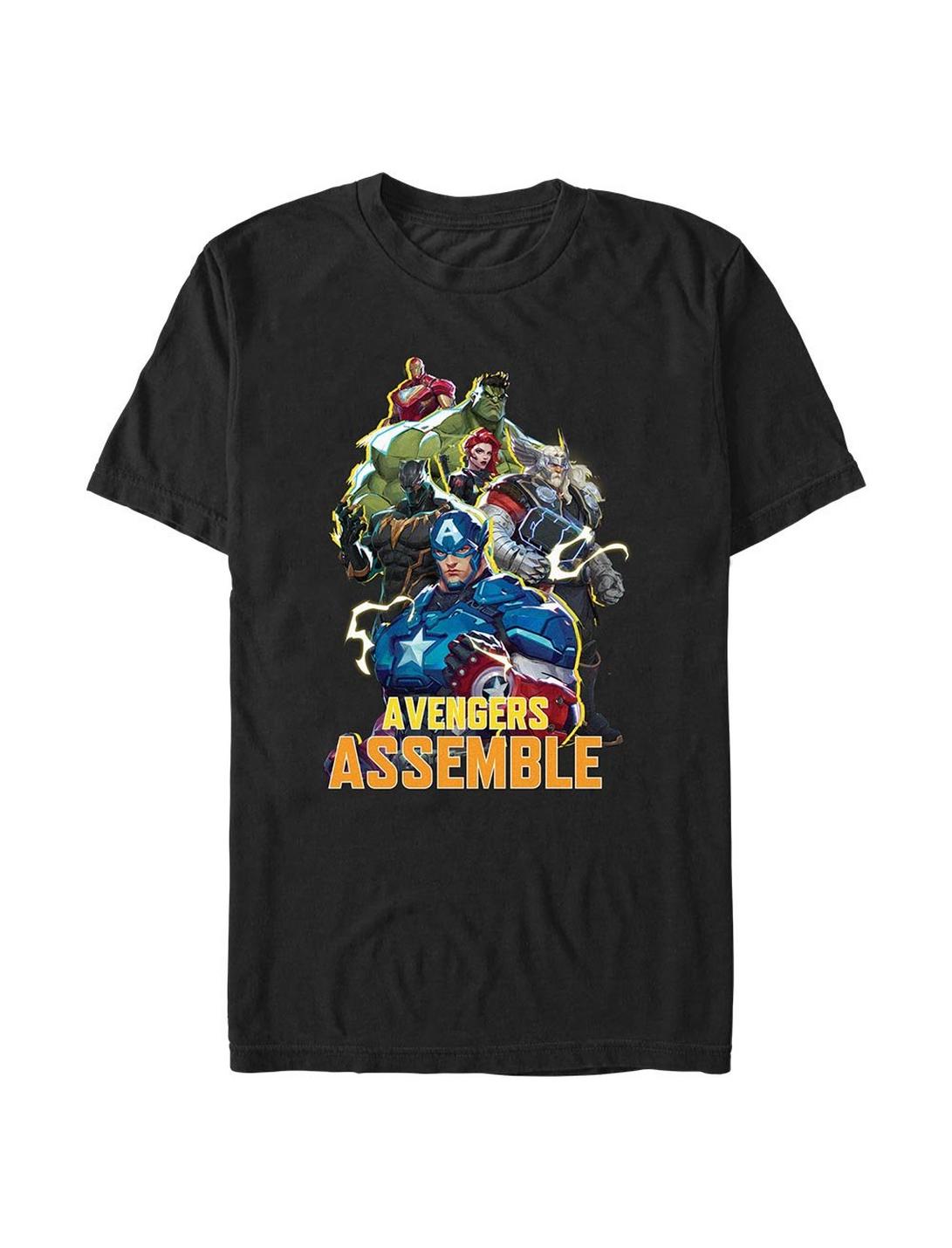 T-shirt grandes tailles Marvel Rivals Avengers Assemble