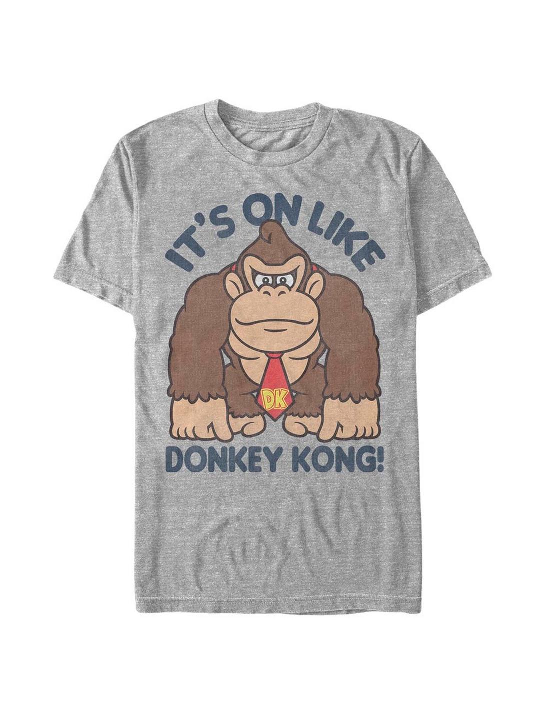 Nintendo Fist Pump Donkey Kong Big & Tall T-Shirt