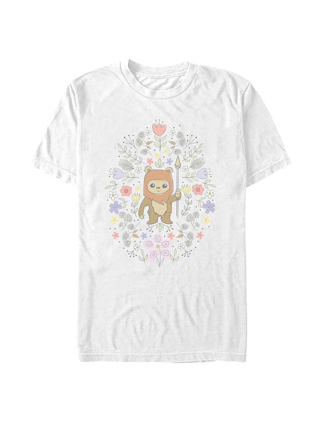 Star Wars Ewok Flower Spring Big & Tall T-Shirt