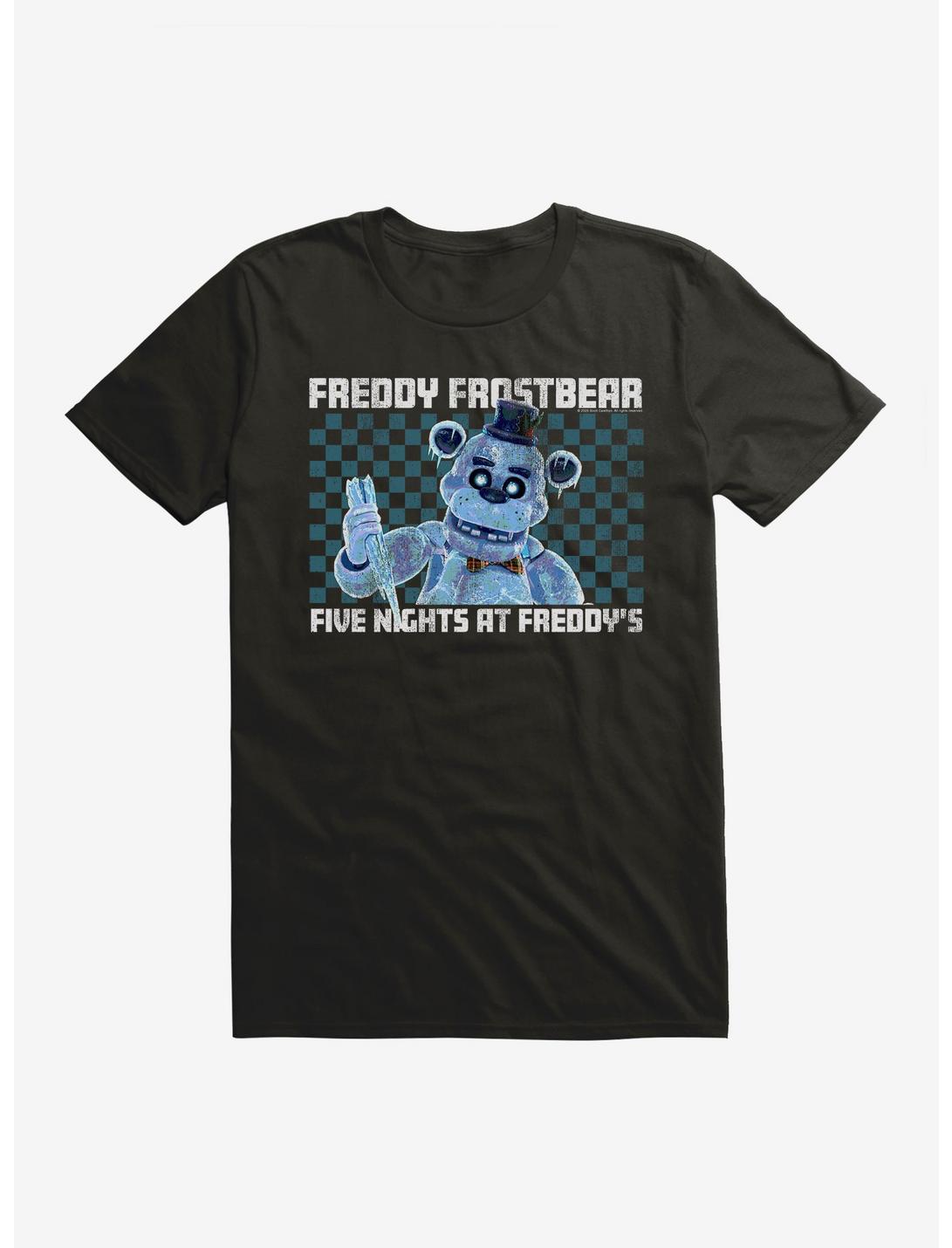 Five Nights At Freddy's Checkered Freddy Frostbear T-Shirt