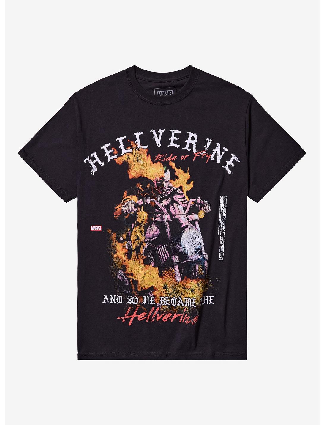 Marvel Hellverine Motorcycle T-Shirt