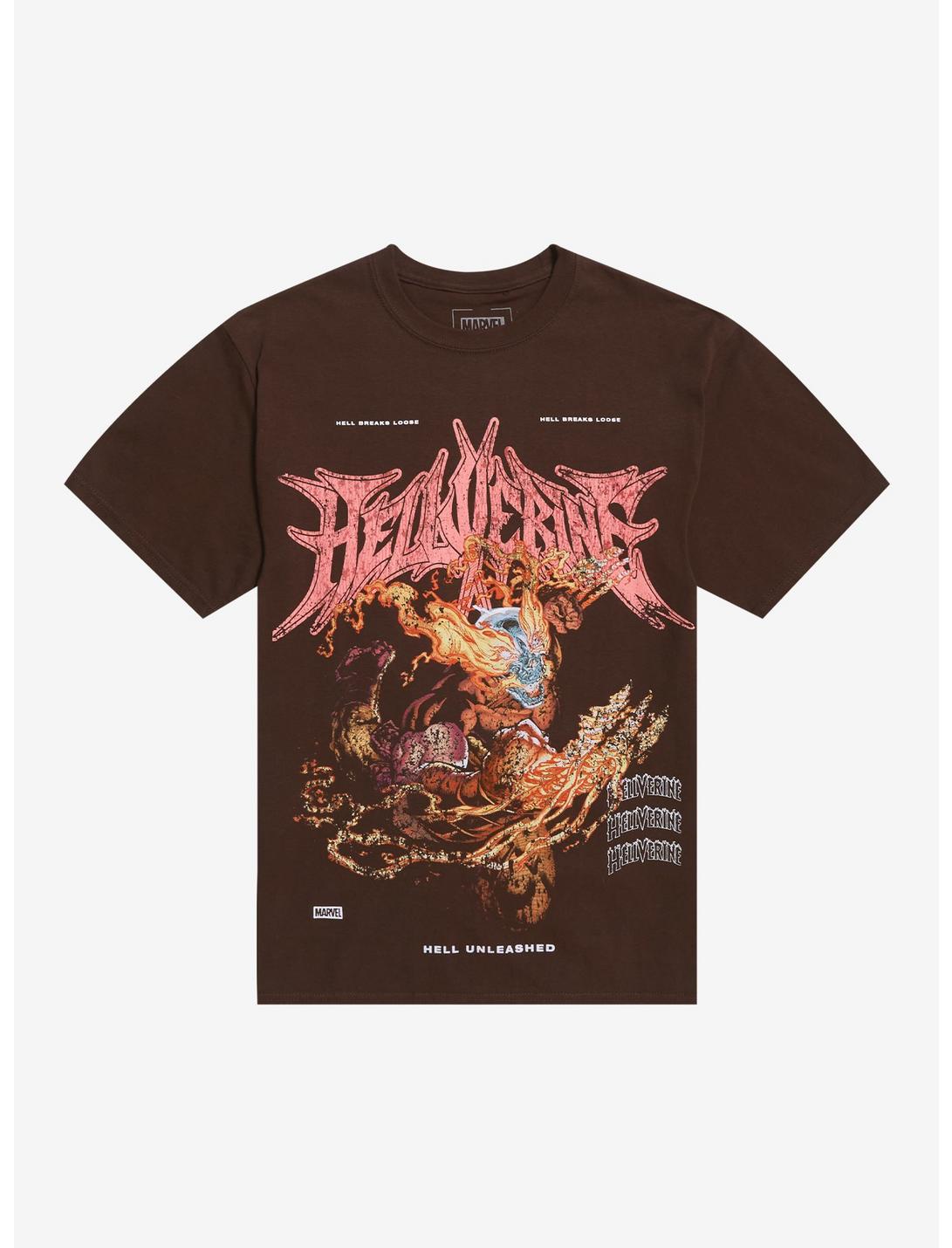 Marvel Hellverine Flame Claws T-Shirt
