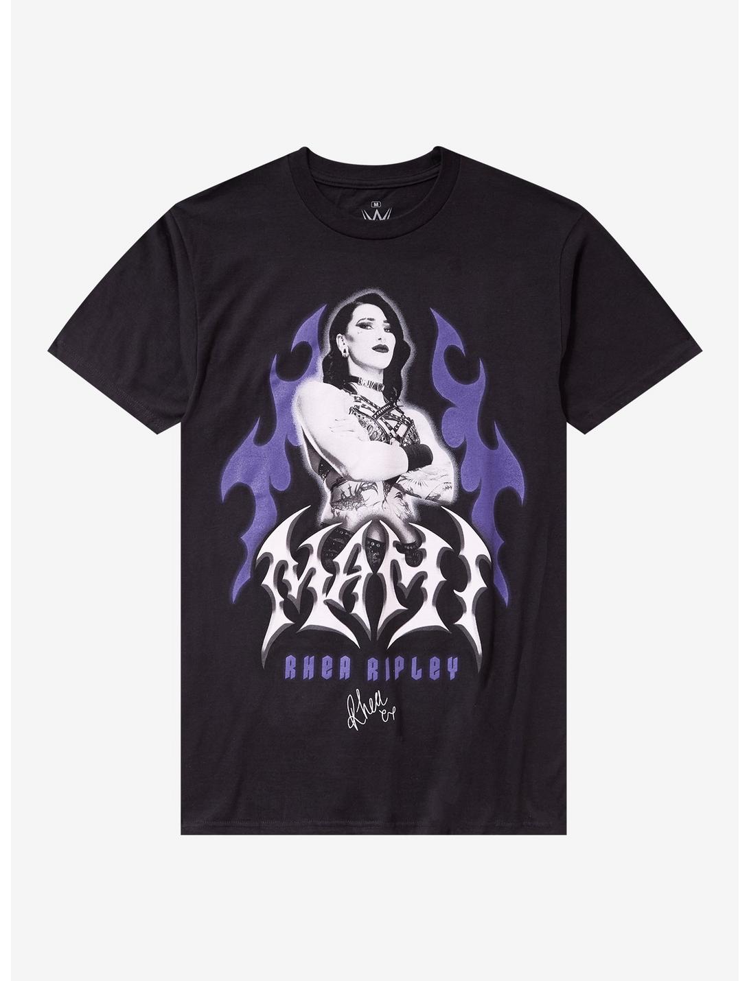 WWE Rhea Ripley Flames T-Shirt