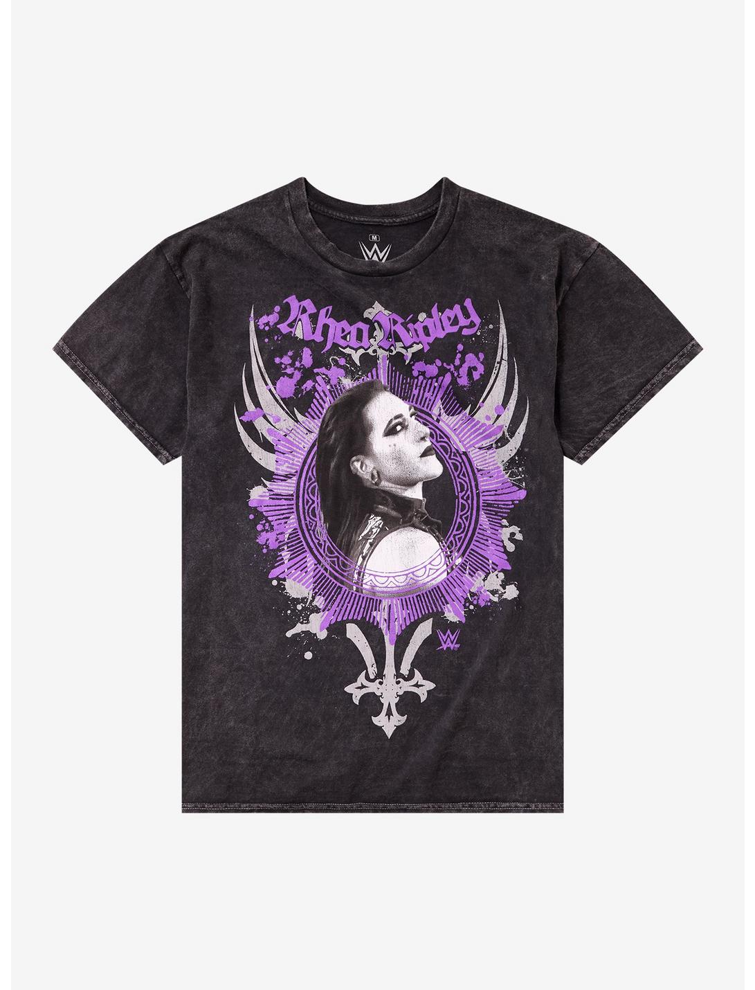 WWE Rhea Ripley Mineral Wash T-Shirt