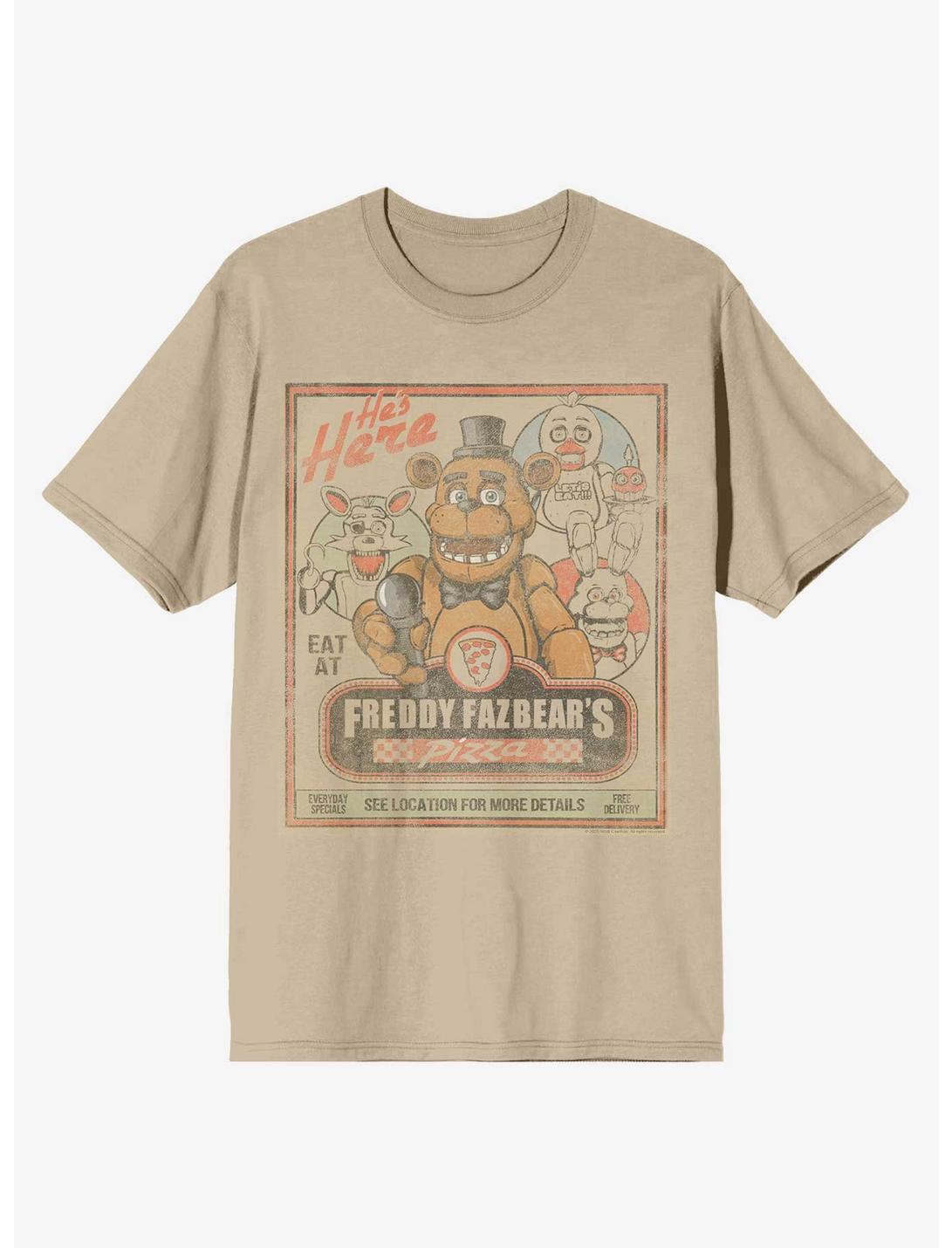 Five Nights At Freddy's Freddy Fazbear's Pizza T-Shirt