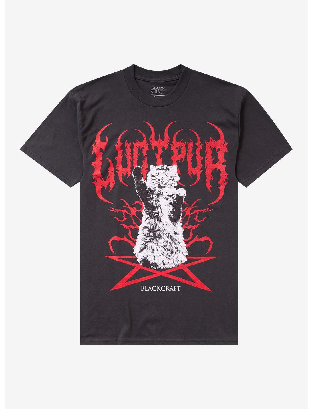 BlackCraft Lucipur Red Pentagram T-Shirt