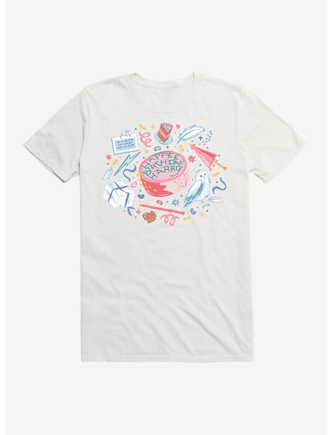 Harry Potter Happee Birthdae Harry Cake T-Shirt