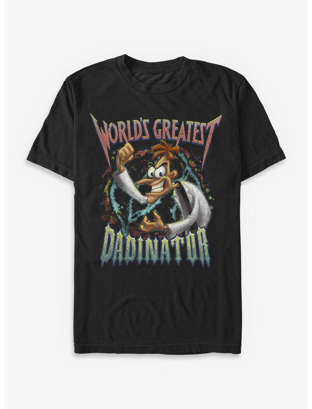 Disney Phineas and Ferb World's Greatest Dadinator T-Shirt