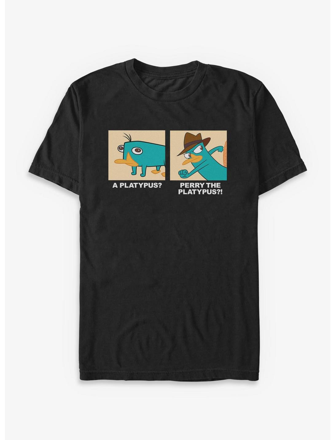 Disney Phineas and Ferb Who Is The Platypus T-Shirt