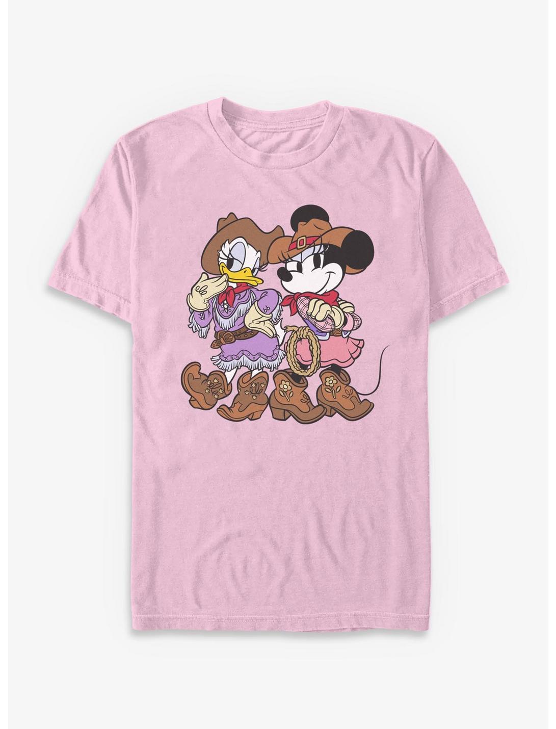 T-shirt Teint en Garment avec Minnie Mouse et Daisy les Cowgirls de Disney
