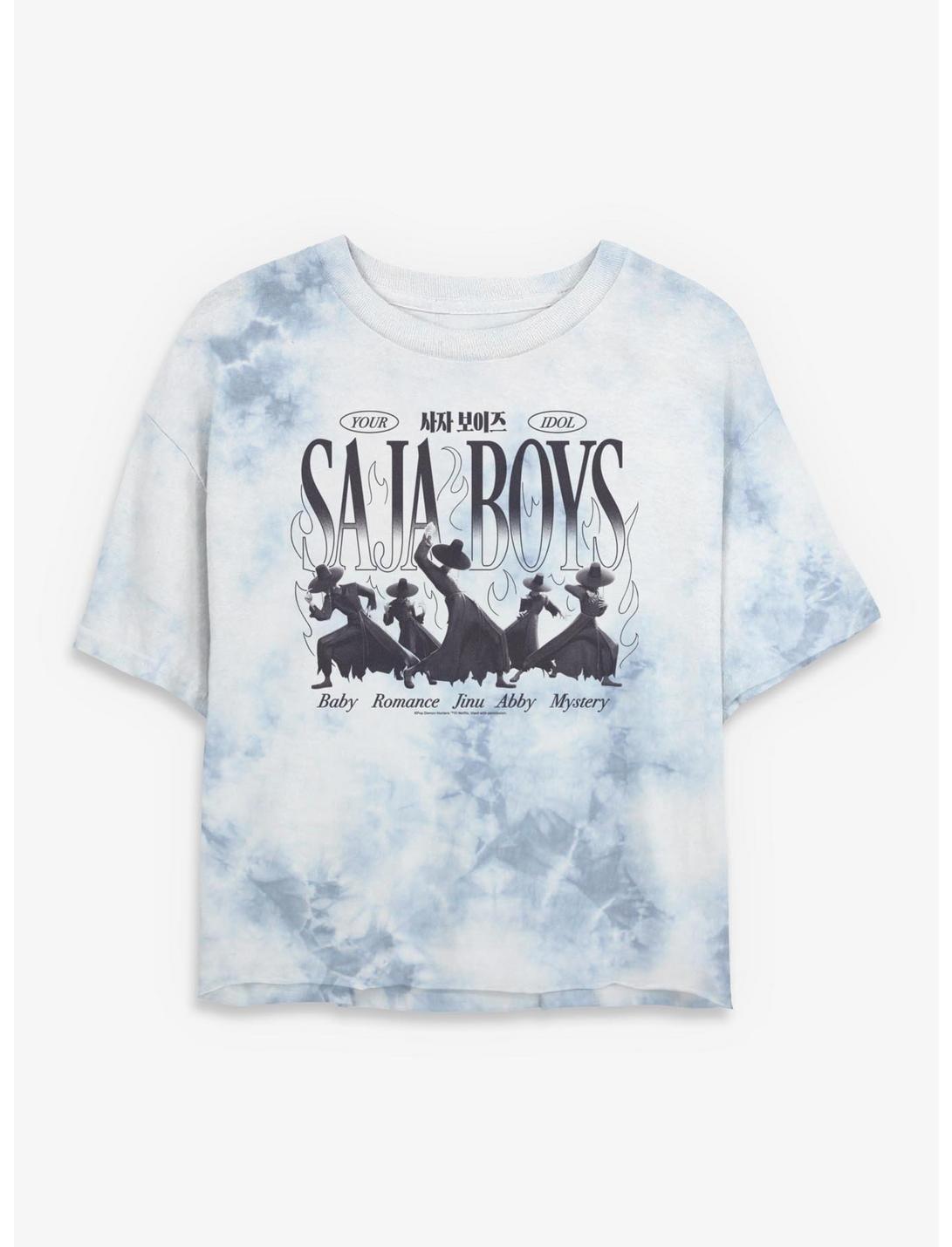 T-shirt court tie-dye KPop Demon Hunters Saja Boys Your Idol Girls