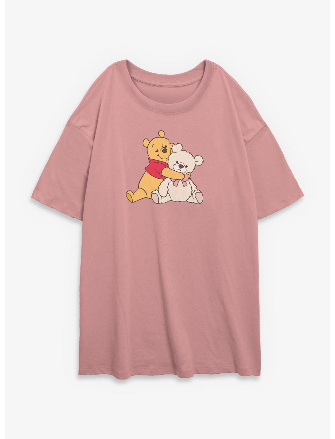 Disney Winnie The Pooh Two Cute Bears Girls Oversized T-Shirt