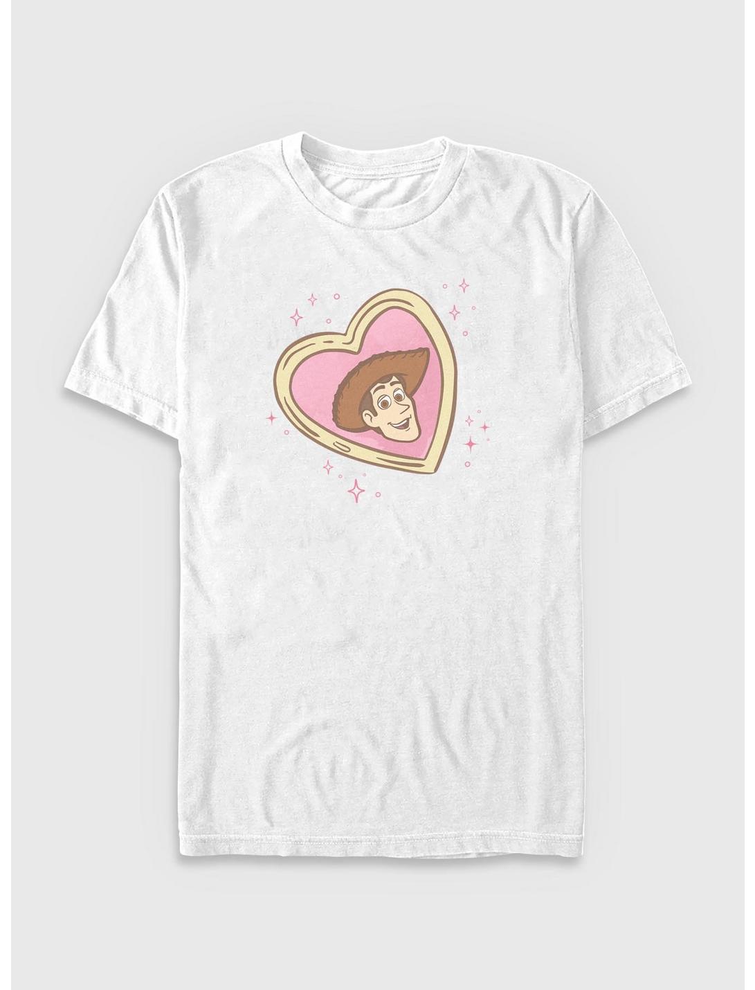 T-shirt médaillon cœur Woody Disney Pixar Toy Story