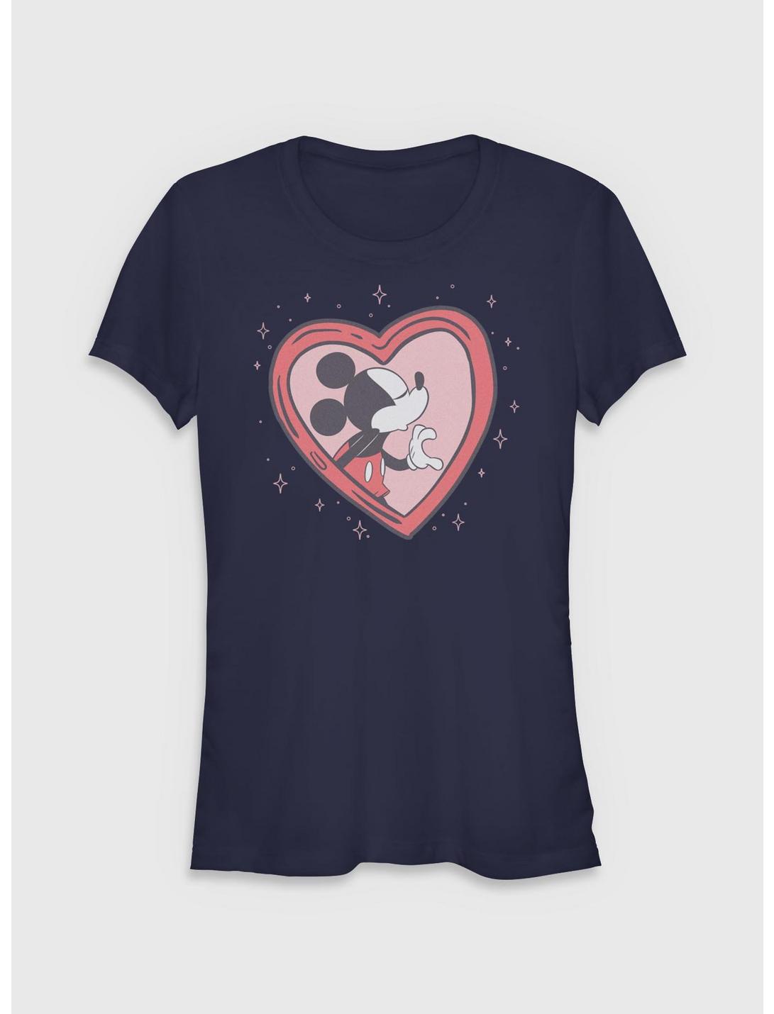 Disney Mickey Mouse Mickey Heart Locket Girls T-Shirt