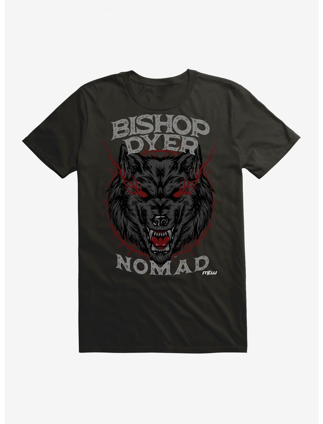 MLW Bishop Dyer Lone Wolf T-Shirt