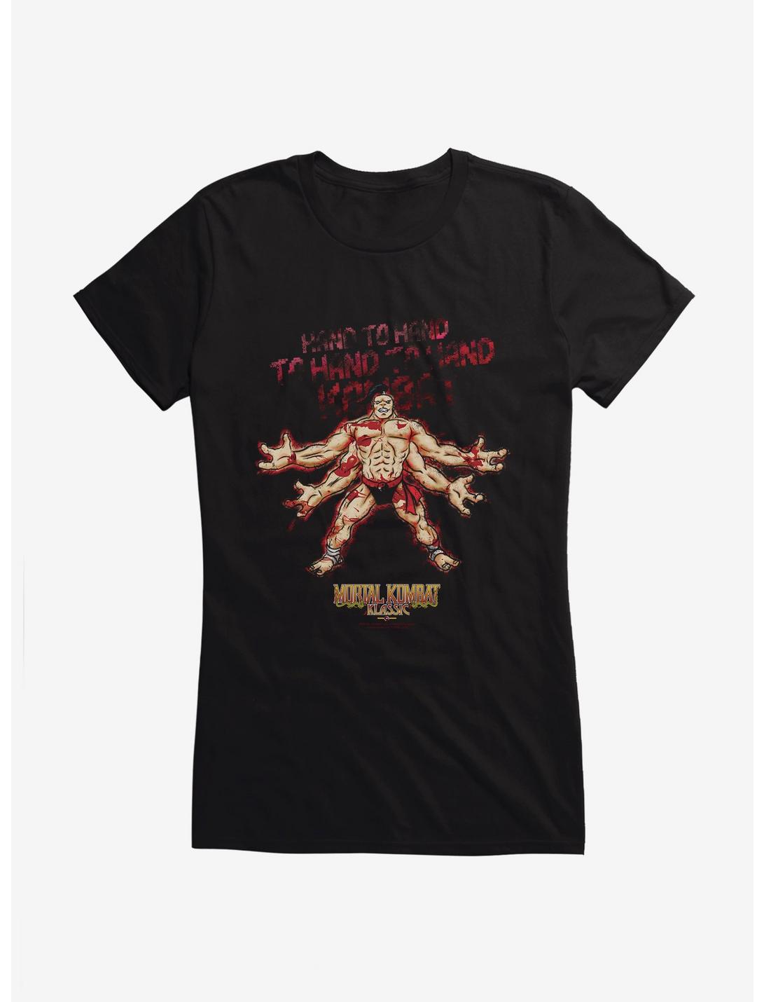 T-Shirt Filles Mortal Kombat Klassic Goro Combat Au Corps À Corps