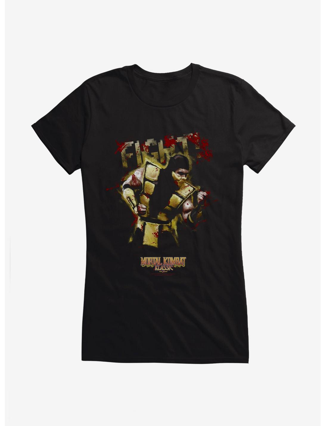 T-shirt Fille Mortal Kombat Scorpion Classique !