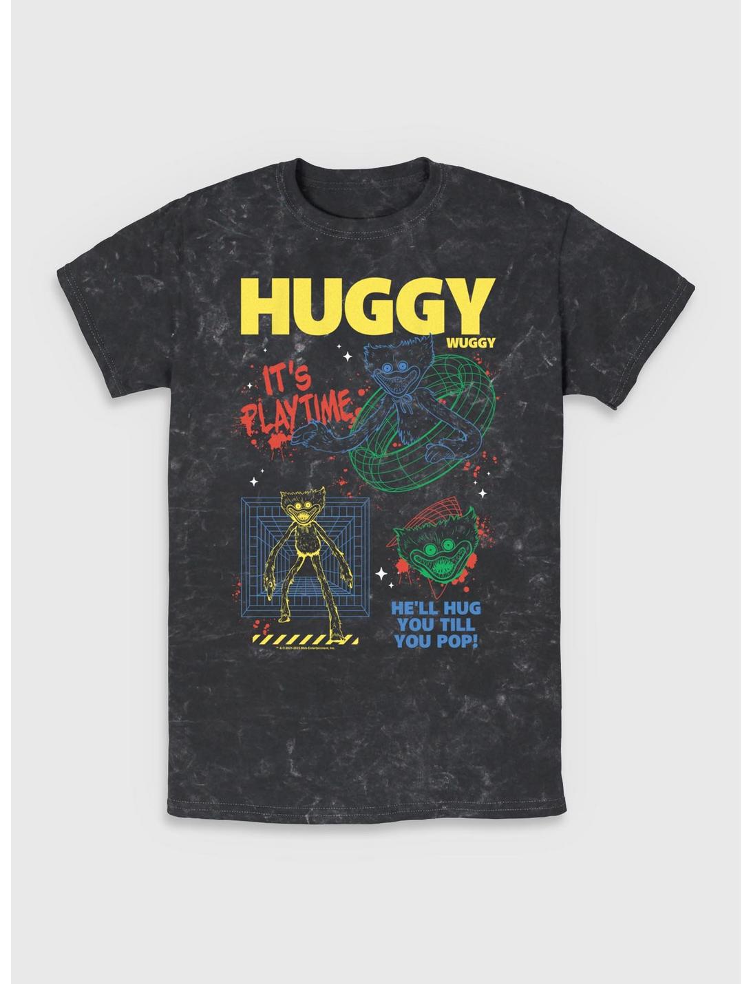 Poppy Playtime Huggy Wants To Play Mineral Wash T-Shirt