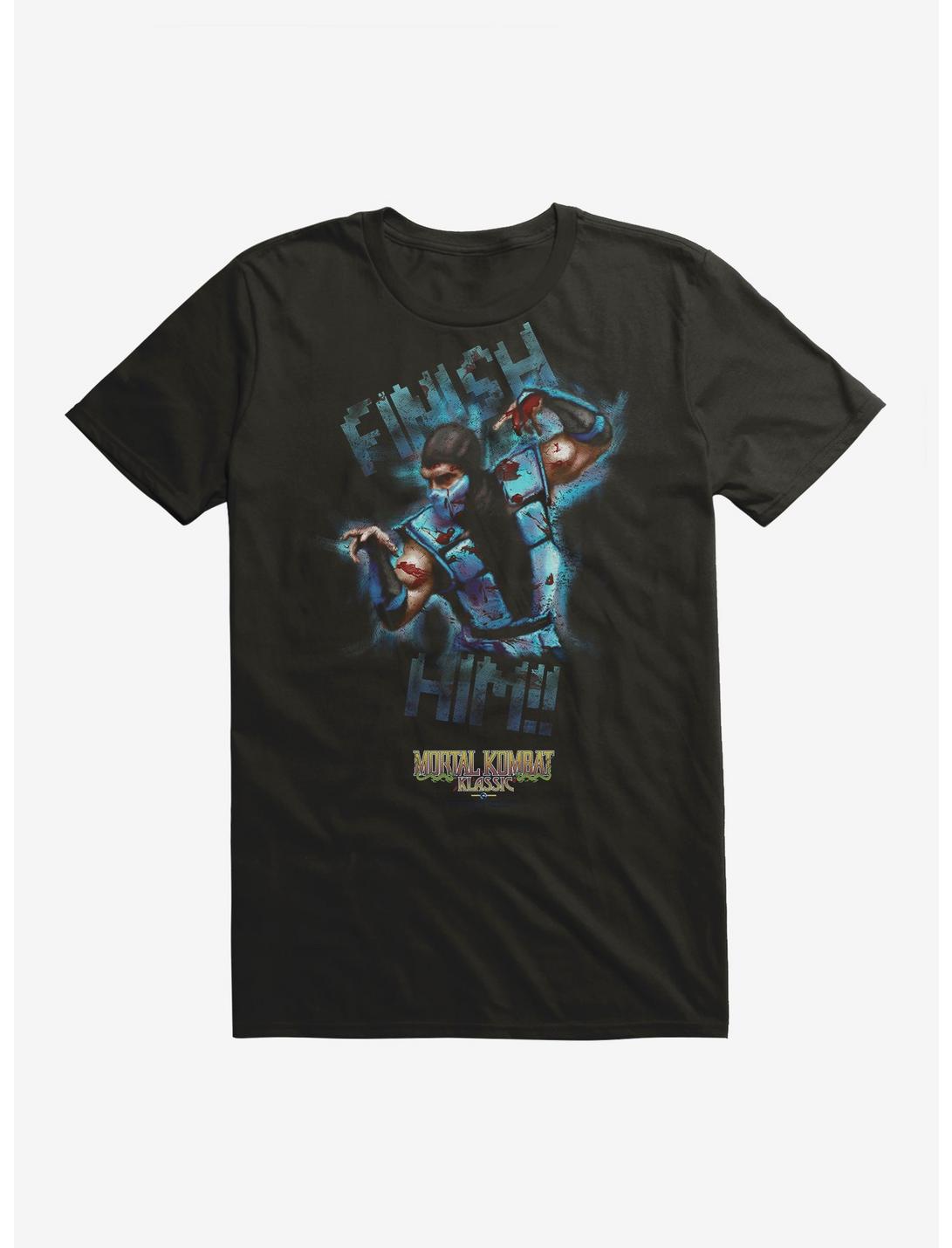 Mortal Kombat Klassic Sub-Zero Finish Him!! T-Shirt