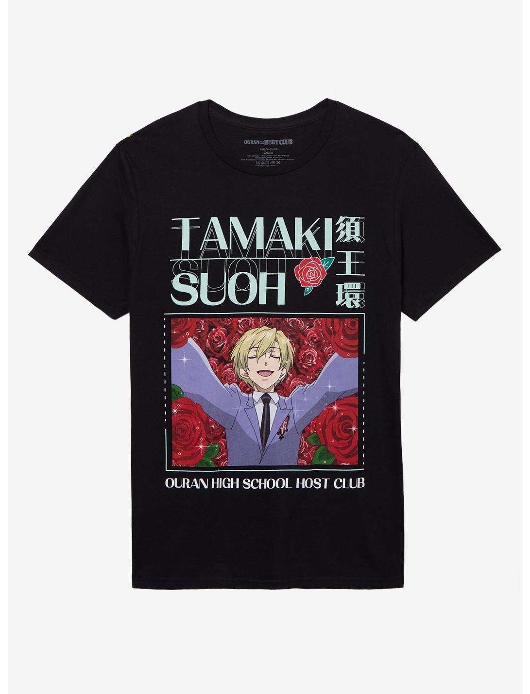 Ouran High School Host Club Tamaki Roses T-Shirt