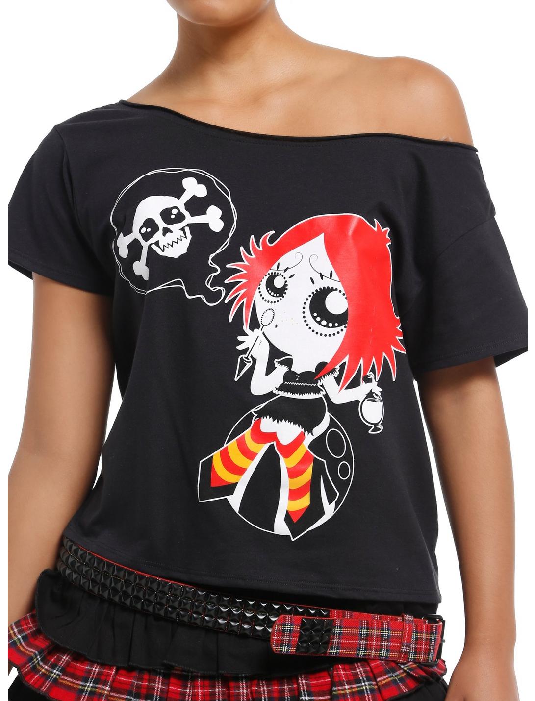 Ruby Gloom Girls Off-Shoulder T-Shirt