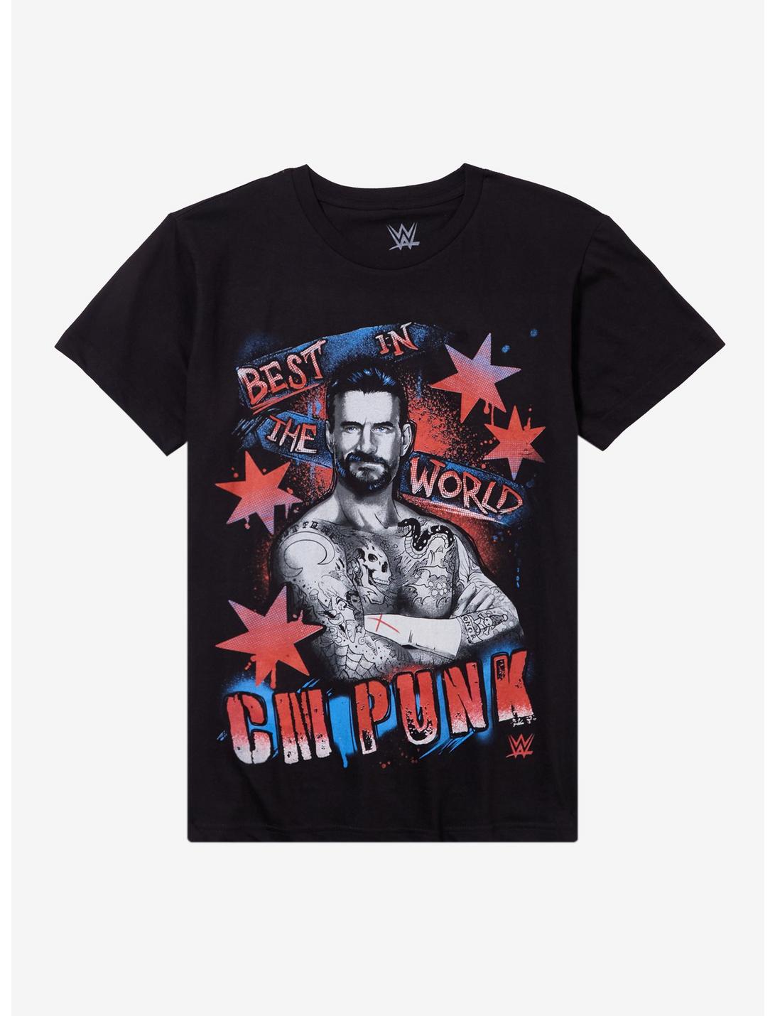 WWE CM Punk Portrait T-Shirt