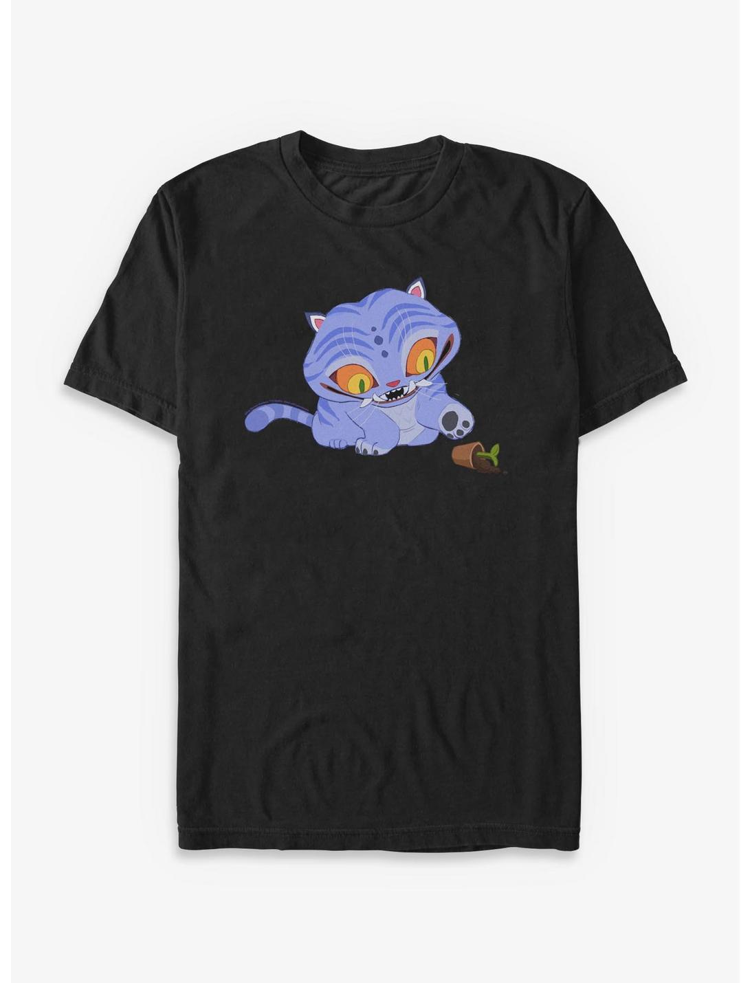 KPop Demon Hunters Chibi Derpy Tiger Plant T-Shirt