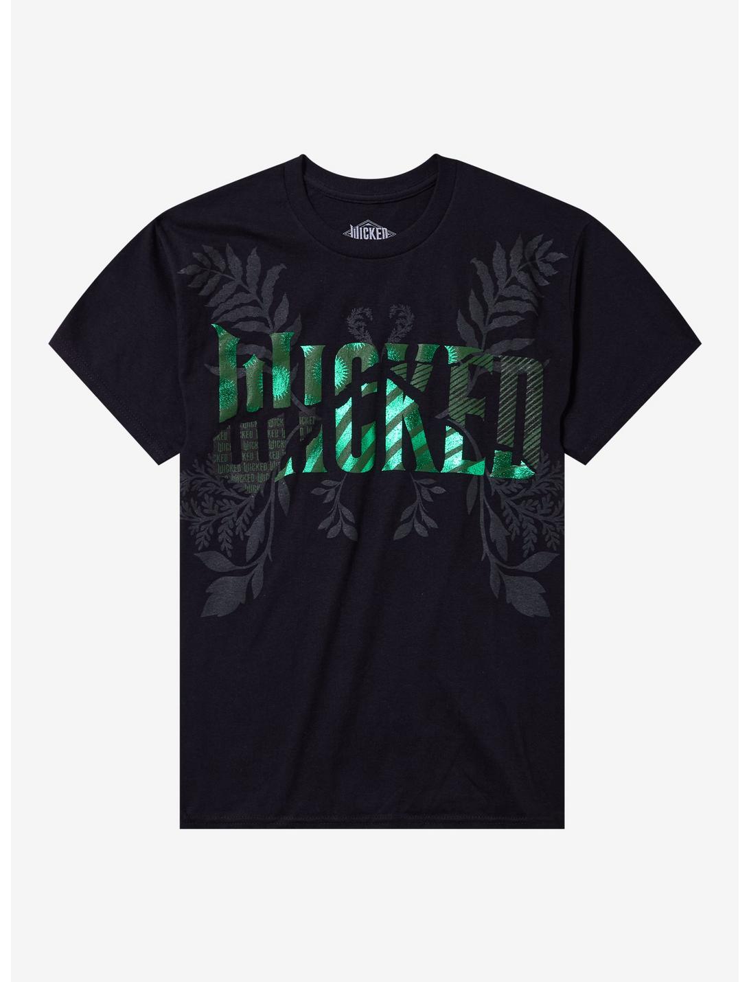 Wicked: For Good Green Foil Logo T-Shirt