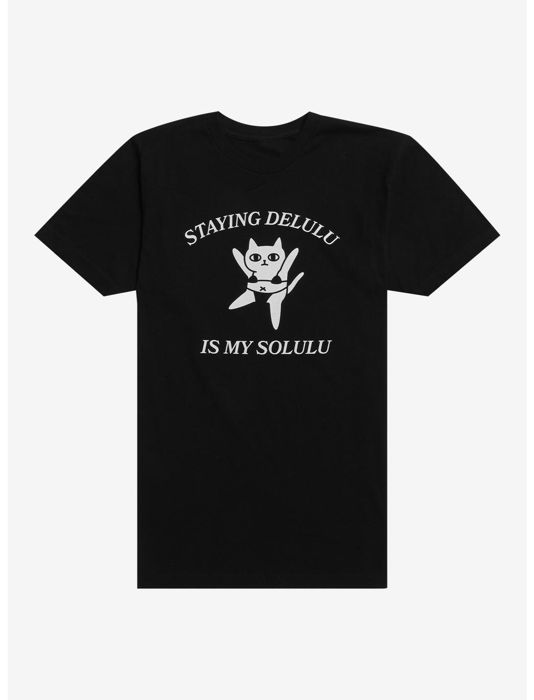 Staying Delulu Cat T-Shirt