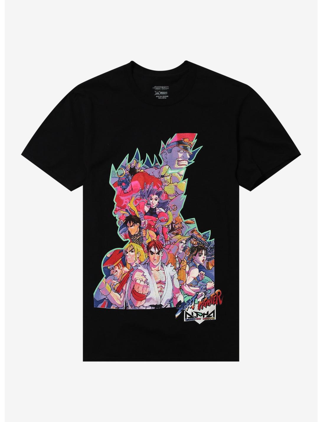 Street Fighter Alpha Characters T-Shirt