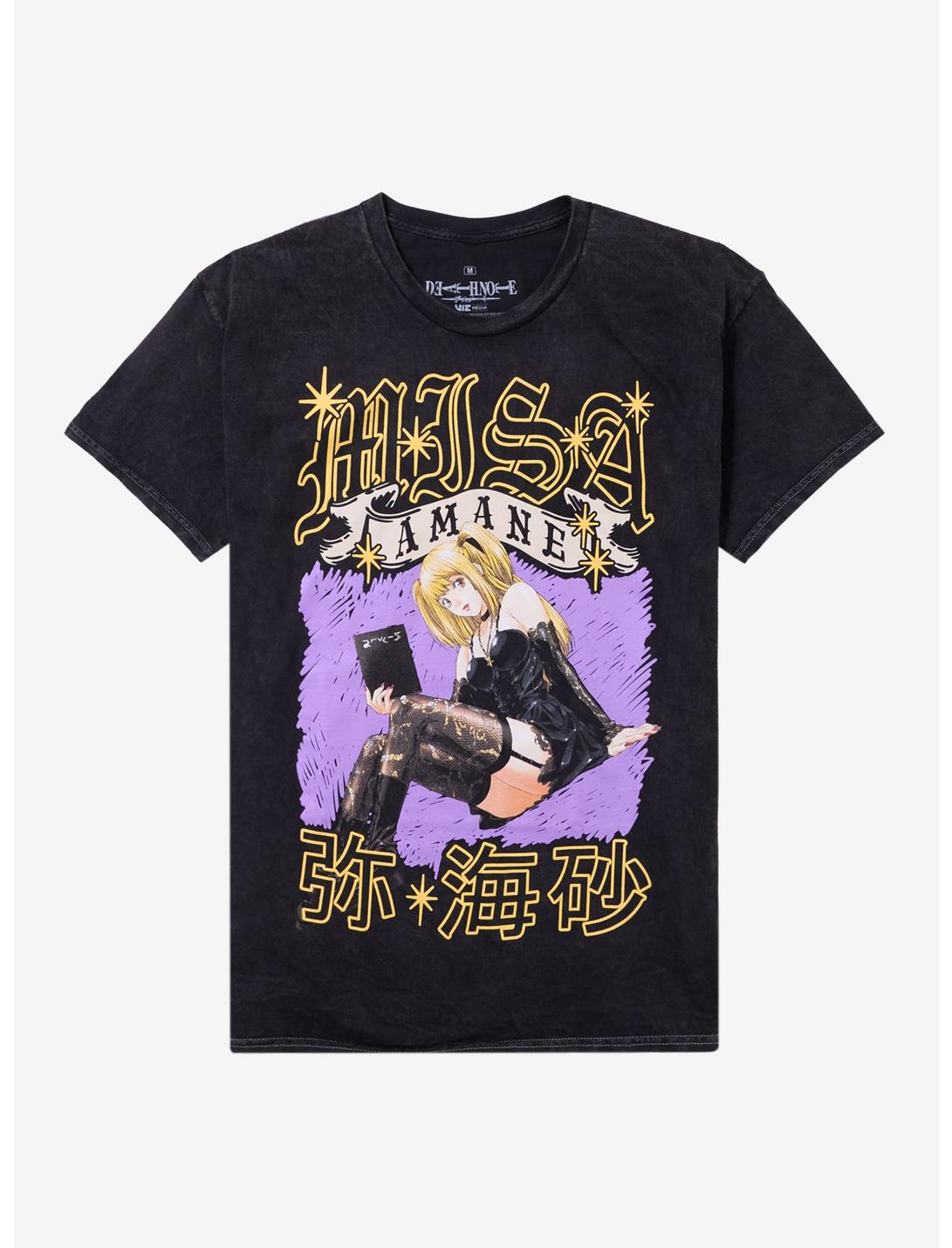 T-shirt bannière Death Note Misa Sparkle