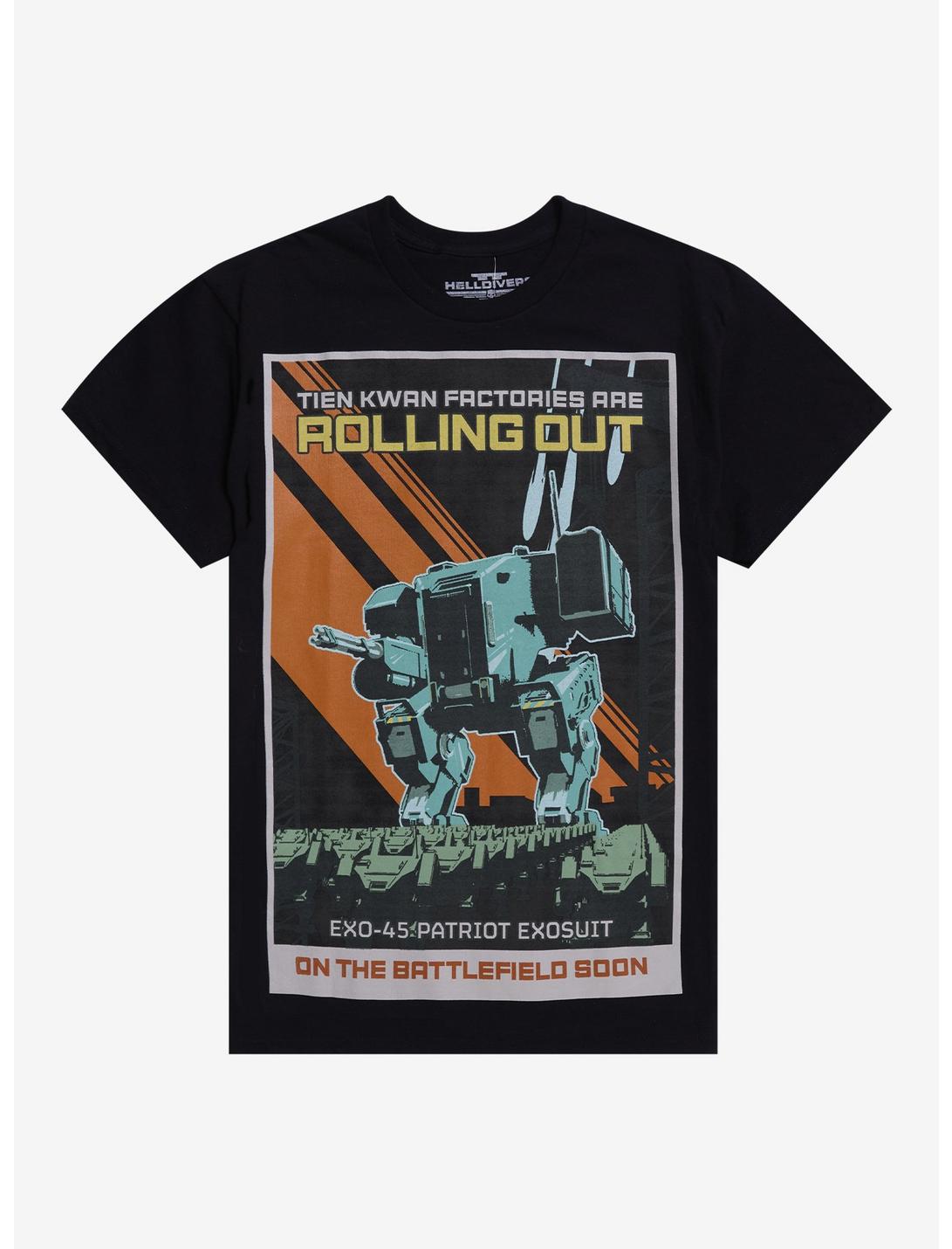 Helldivers II Rolling Out T-Shirt