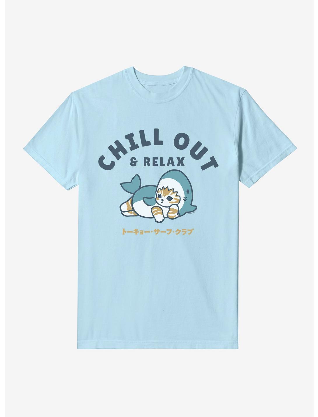 Mofusand Chill Out & Relax Garment-Dyed T-Shirt