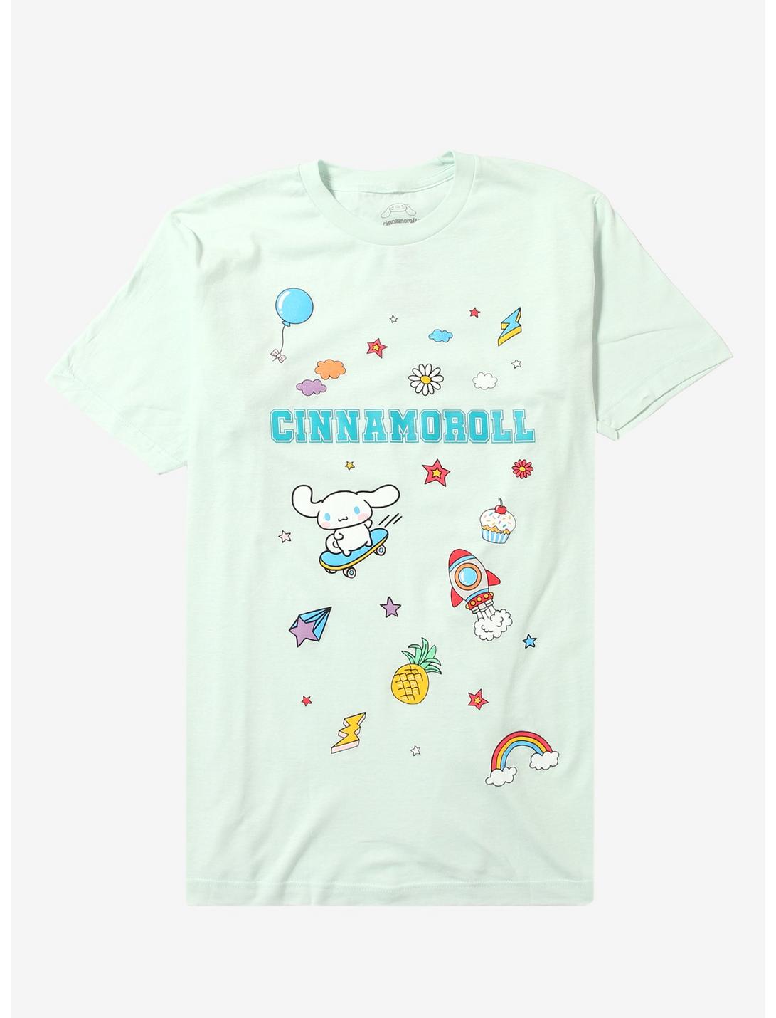 T-shirt Skateboard Cinnamoroll