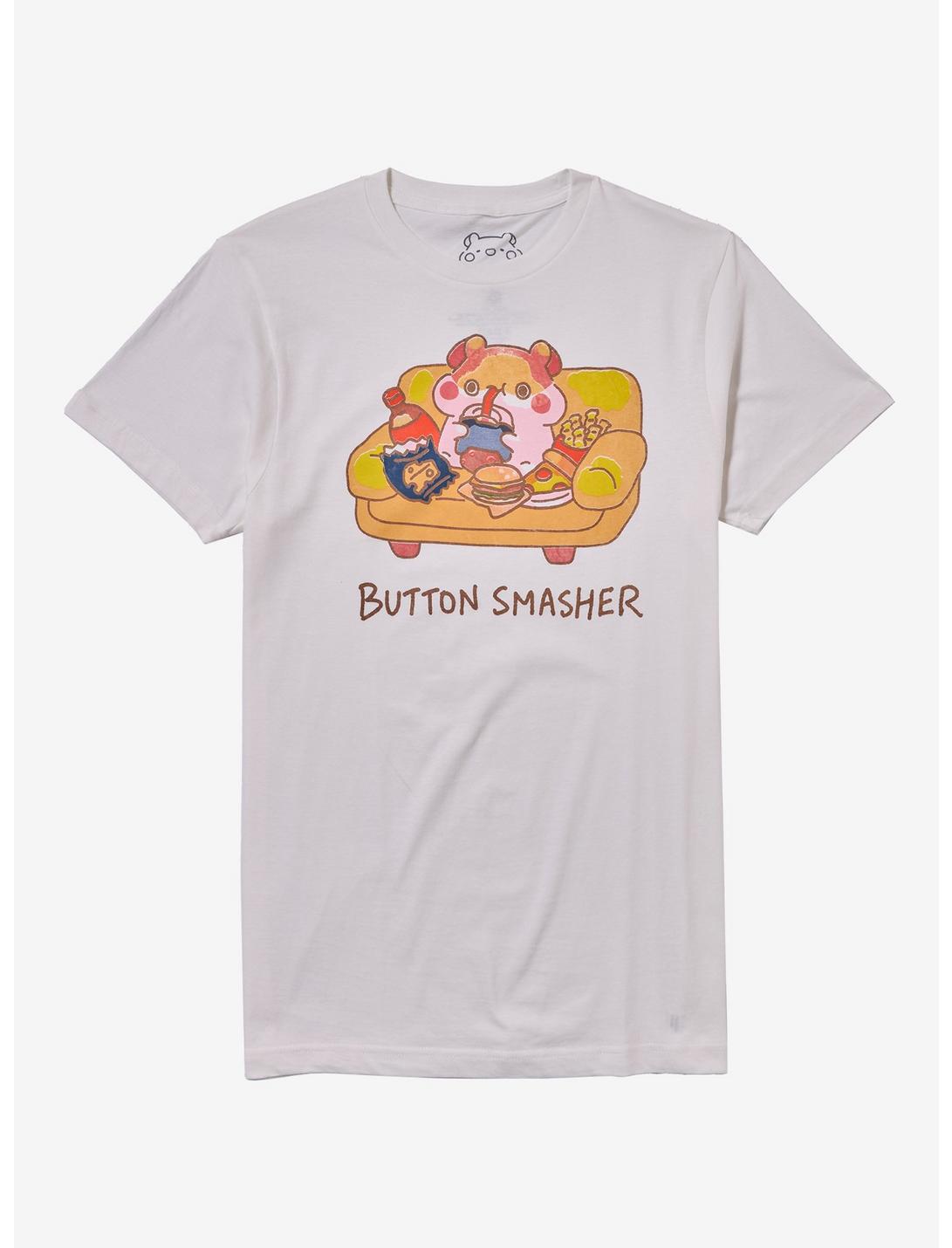 Muffin Corner Muffinmaru Button Smasher T-Shirt