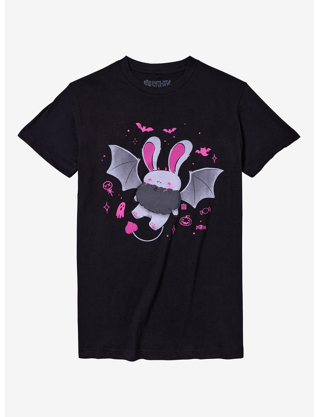 Bunny Bat T-Shirt By Square Apple Studios
