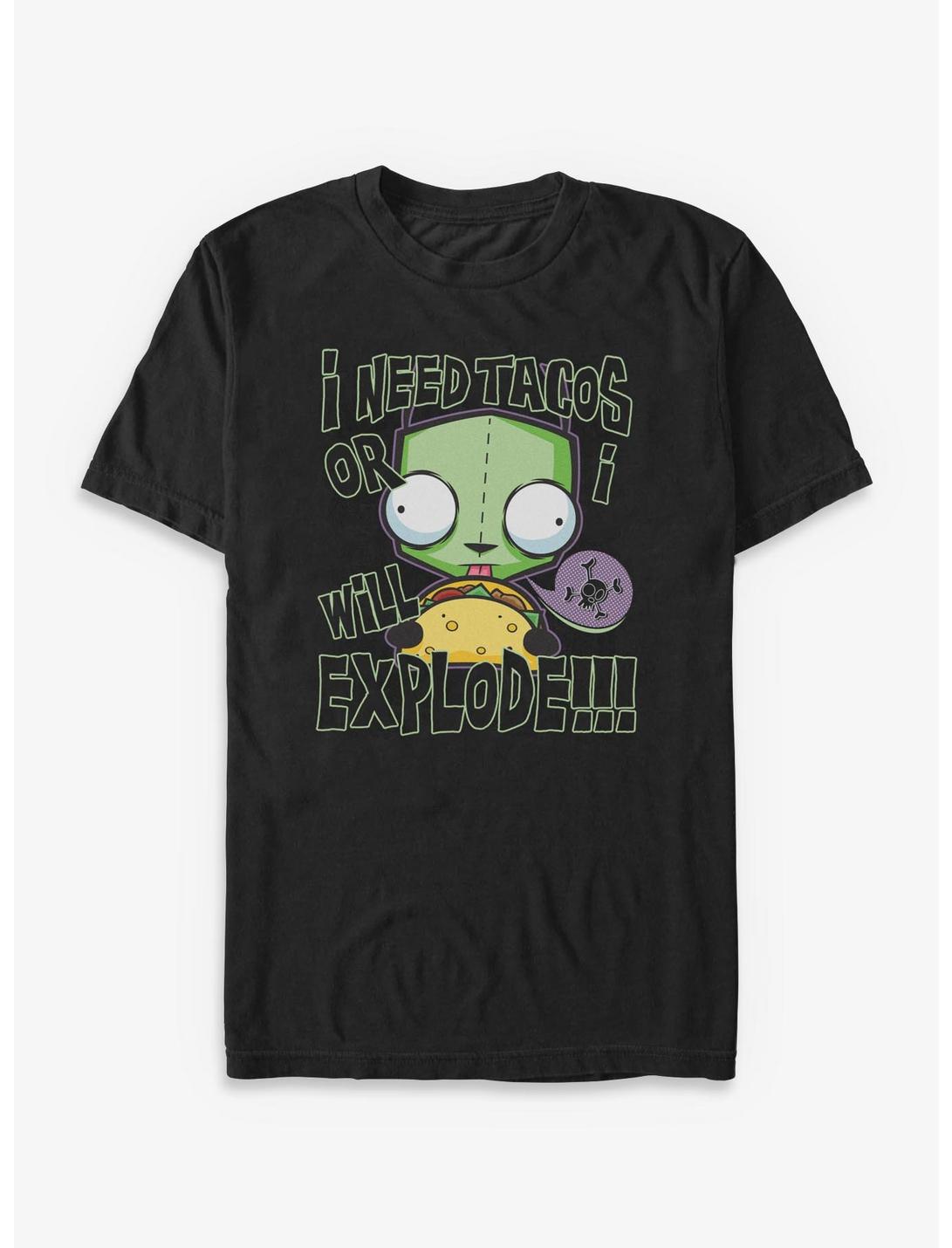 Invader ZIM Taco Explosion T-Shirt