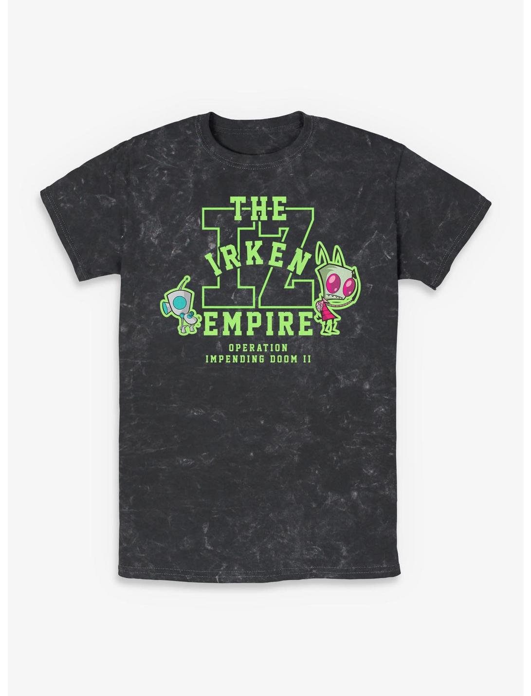 Invader ZIM Collegiate Mineral Wash T-Shirt