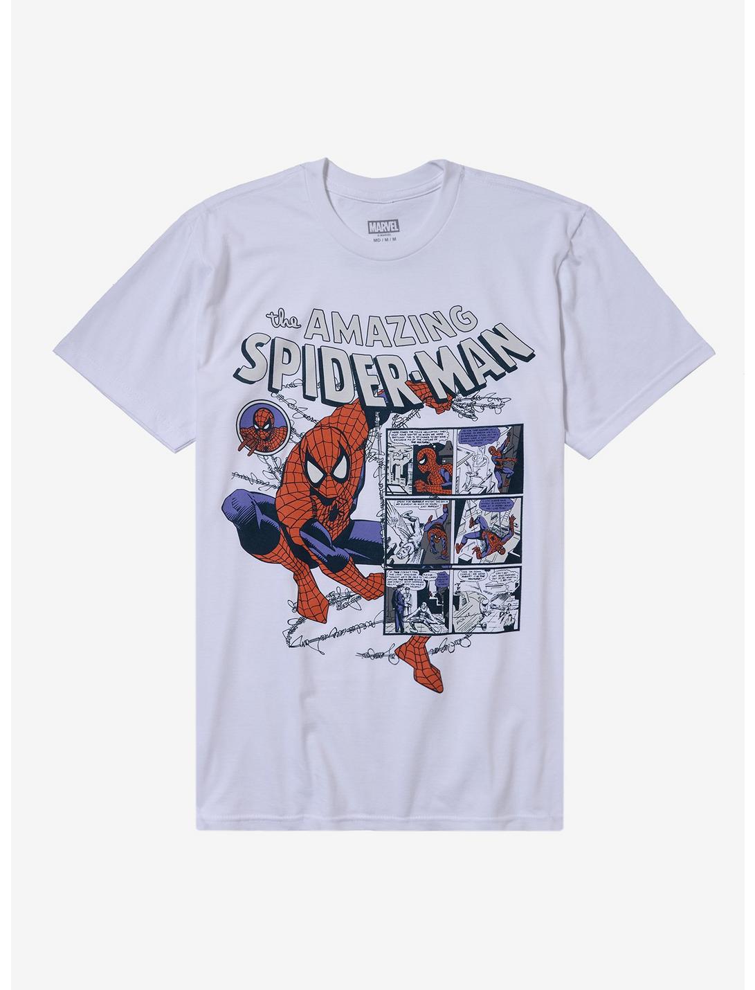 Marvel The Amazing Spider-Man Panels T-Shirt