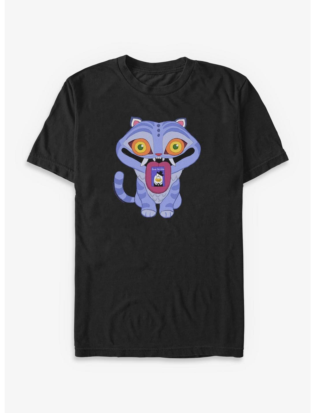 KPop Demon Hunters Chibi Derpy Tiger Save The Date Big & Tall T-Shirt