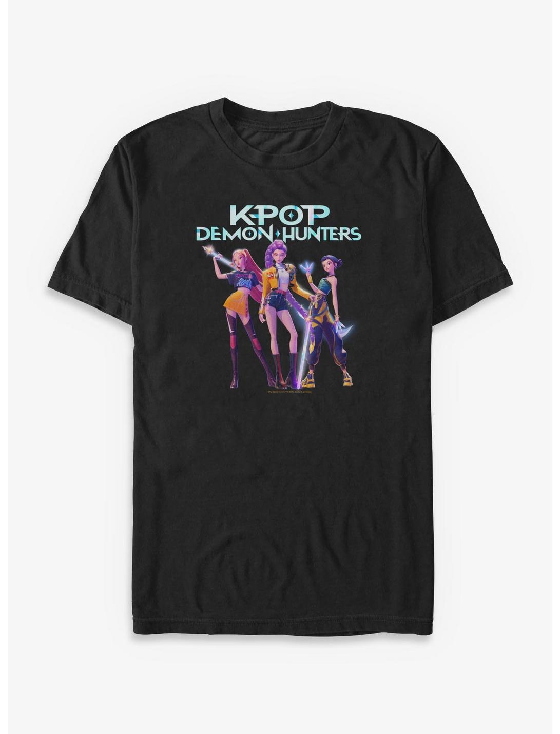 T-shirt grandes tailles KPop Demon Hunters HUNTR/X Group