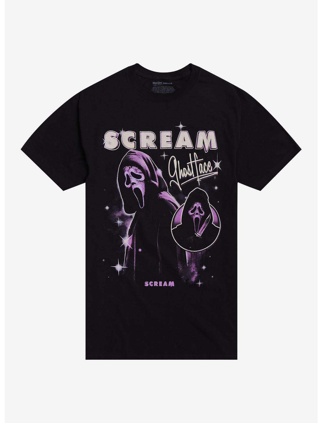 Scream Ghost Face Sparkles T-Shirt