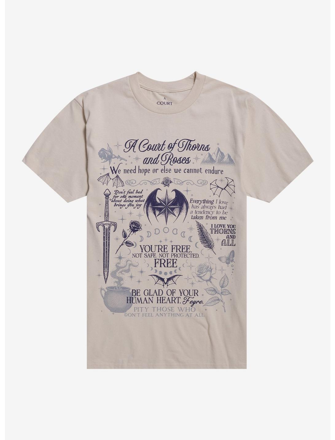 A Court Of Thorns And Roses Quotes T-Shirt