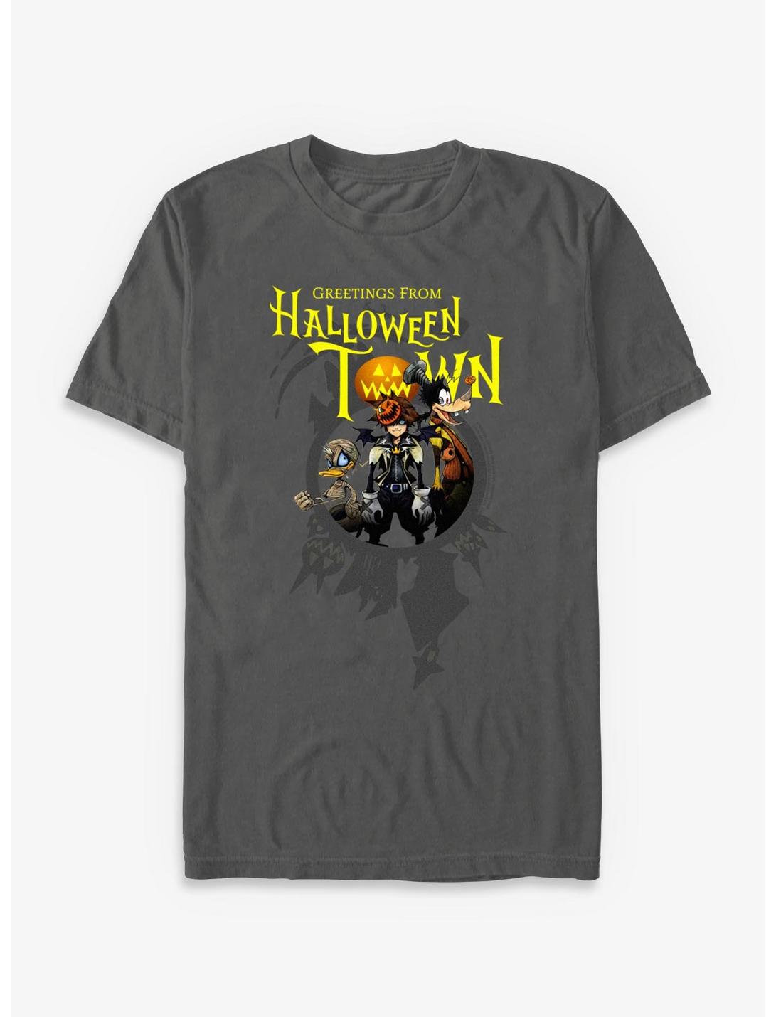 Disney Kingdom Hearts Greetings From Halloween Town Garment Dye T-Shirt