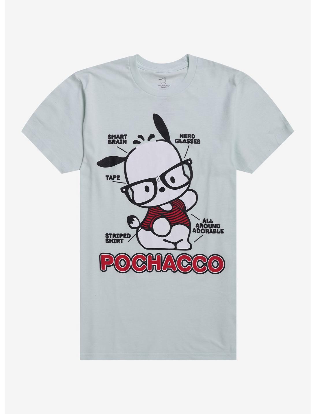 Pochacco Nerd Glasses T-Shirt