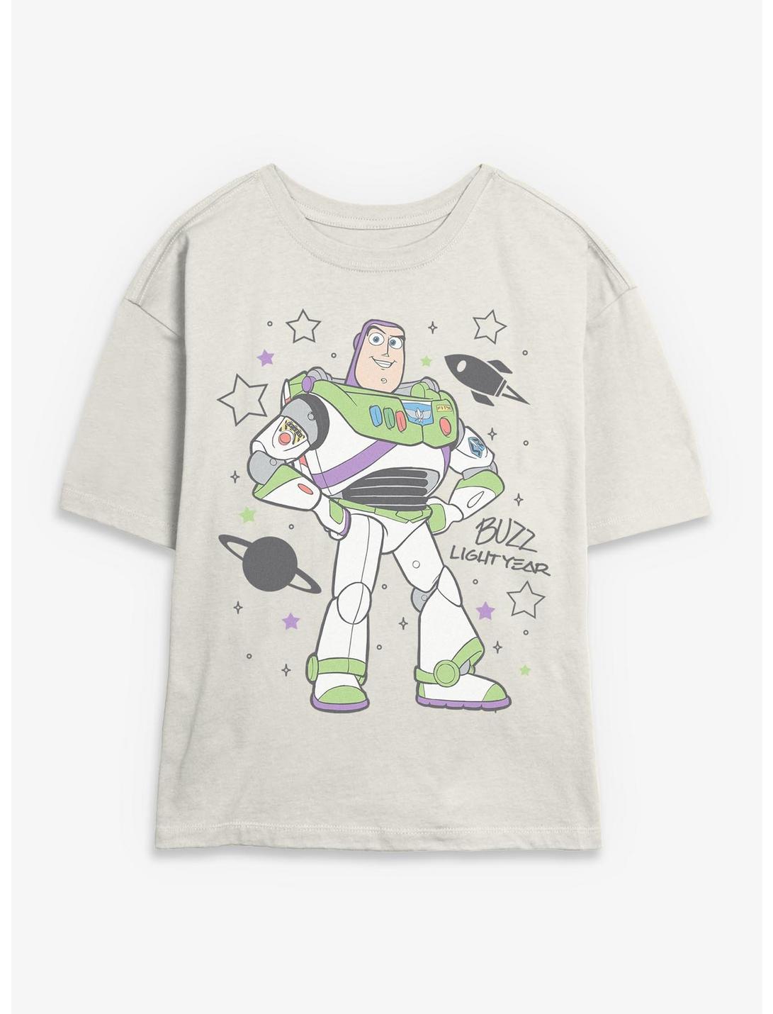 Disney Pixar Toy Story Signature Buzz Girls Skimmer T-Shirt