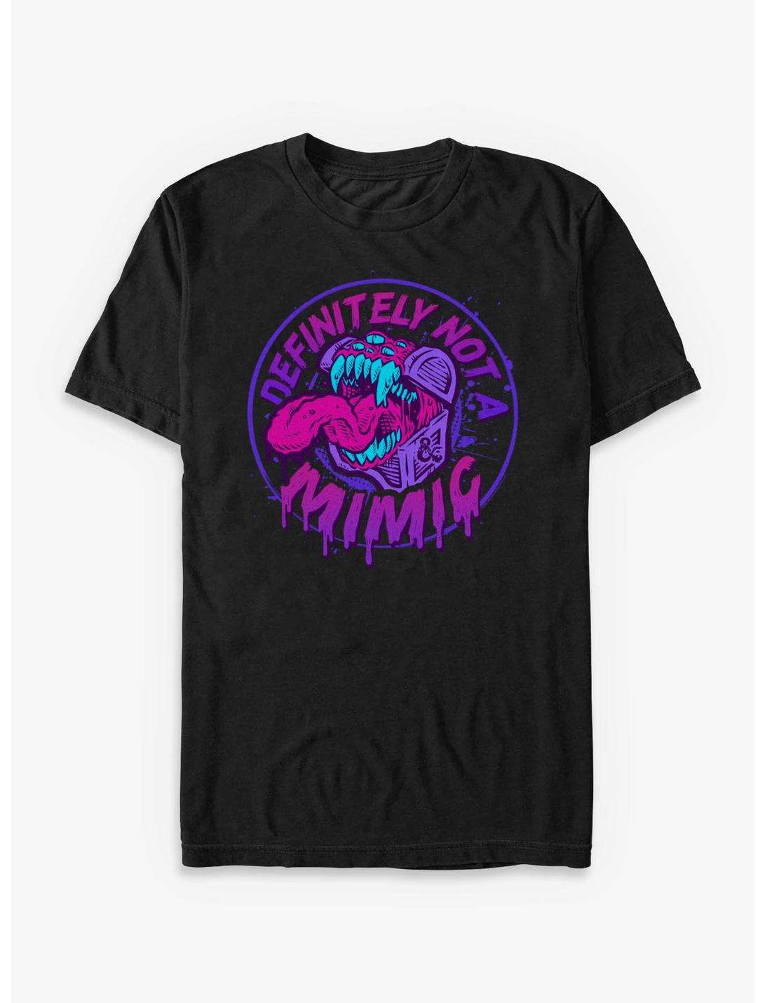 T-Shirt Insigne Donjons & Dragons Certainement Pas Un Mimique