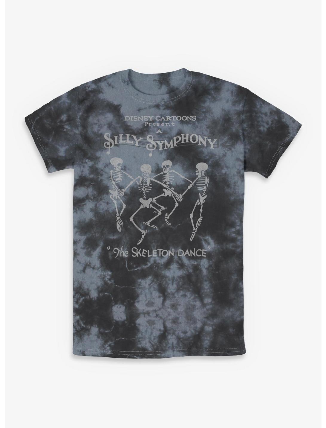 Disney Silly Symphony Skeleton Dance Tie-Dye T-Shirt